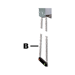 copy of B option - Locking/unlocking device with control from the floor