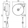 Tool rope balancer 9336LNY