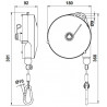 Tool rope balancer ATEX 9336LAX