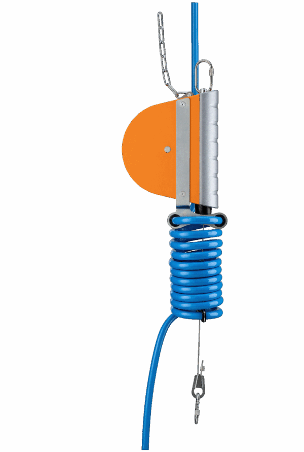 Kromer type 7221 retractor, with air hose