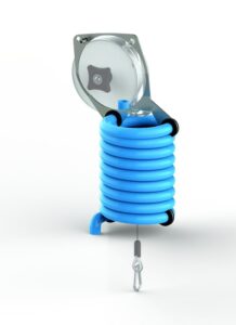 Tecna air hose kit 7010000018 shown on a balancer.