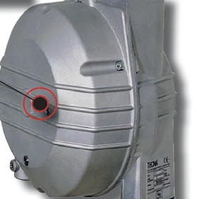 Option F — drum rotation brake